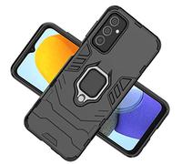 Funda para Samsung Galaxy M23 5G, Fundas 2in1 Dual Layer Anti-Shock 360° Full Body Protección TPU Silicona Gel Bumper y Duro PC Armadura con Soporte Carcasa para Samsung Galaxy M23 5G, Negro