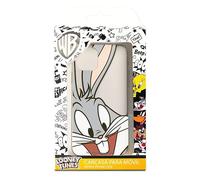 Funda para Samsung Galaxy M32 Oficial de Looney Tunes Bugs Bunny Silueta Transparente para Proteger tu móvil. Carcasa para Samsung de Silicona Flexible con Licencia Oficial de Warner Bros
