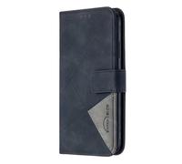 Funda para Samsung Galaxy M35 5G, a prueba de golpes, de piel sintética de alta calidad, absorción de golpes, con soporte magnético, tarjetero, funda protectora para Samsung Galaxy M35 5G, color negro