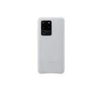 Funda para Samsung Galaxy S20 Ultra, Carcasa de Cuero - Plata (Versión US) (EF-VG988LSEGUS)
