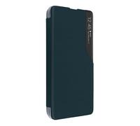 Funda para Samsung Galaxy S21 FE Ventana Hora Soporte Vídeo Caqui Clear View
