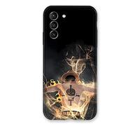 Funda para Samsung Galaxy S21 Manga One Piece Ace - Negro