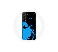 Funda para Samsung Galaxy S22 Logo Nike Azul y Negro