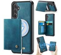 Funda para Samsung Galaxy S23 FE,Cartera MagSafe Magnética con Bloqueo RFID, Funda de Cierre Magnético, Cartera de Cuero PU con Soporte, Ranura para Tarjetas, Case para Samsung Galaxy S23 FE, Verde