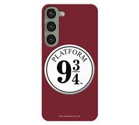 Funda para Samsung Galaxy S23+ Oficial de Harry Potter Anden 9 3/4 para Proteger tu móvil. Carcasa para Samsung de Silicona Flexible con Licencia Oficial de Harry Potter