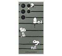 Funda para Samsung Galaxy S23 Ultra Oficial de Peanuts Snoopy Rayas