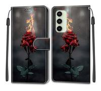 Funda para Samsung Galaxy S24 FE, Fuego y Rosas