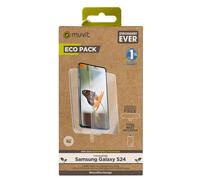 Funda para Samsung Galaxy S24 Muvit for Change + Protector vidrio templado