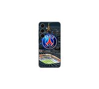 Funda para Samsung Galaxy S24 plus logo del PSG estadio noche Torre Eiffel