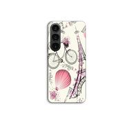 Funda para Samsung Galaxy S26 Plus Torre Eiffel en bicicleta Maniacase