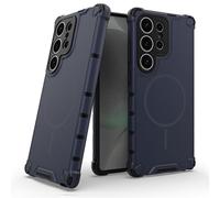 Funda para Samsung Galaxy S26 Ultra/S26 Plus/S26, Magnética Guscio with Anti-Huella Carga Inalámbrica Case(Azul,S26 Ultra)