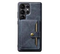 Funda para Samsung Galaxy S26 Ultra/S26 Plus/S26, Magnético Case with Carga Inalámbrica Soporte Ranura Tarjeta Guscio(Azul,S26 Ultra)