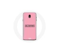 Funda para Samsung Galaxy S4 Blackpink Grupo de K-pop Logo Fondo Rosa