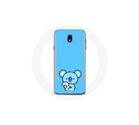 Funda para Samsung Galaxy S5 Bangtan BTS BT21 Koya RM Fondo Azul