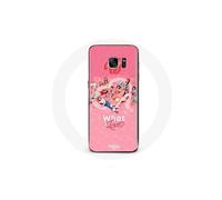 Funda para Samsung Galaxy S6 Logo de TWICE Rojo Cartel What Is Love