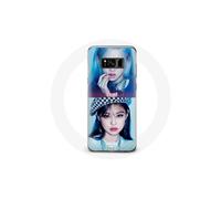 Funda para Samsung Galaxy S8 Plus Blackpink Grupo K-pop Chicas Jennie y Rosé Lovesick girls poster el álbum