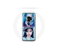 Funda para Samsung Galaxy S9 Blackpink Grupo K-pop Chicas Jennie y Rosé Lovesick girls póster el álbum