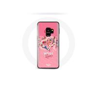 Funda para Samsung Galaxy S9 TWICE Logo Rojo Afiche What Is Love