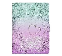 Funda para Samsung Galaxy Tab 3 10.1 P5200 / P5210 Tablet Funda, Patrón de Colores PU Leather Smart Cover Funda Cartera, Amor Arena