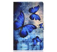 Funda para Samsung Galaxy Tab A 10.1 Funda 2019 SM-T510 / T515,PU Protectora Carcasa Cover para Samsung Galaxy Tab A 10.1 2019 (Retro Dish)