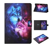 Funda para Samsung Galaxy Tab A11 Plus 2025/A9 Plus 2023 11 Pulgadas Tablet SM-X230/X235/X236B Múltiples ángulos PU Protectora Carcasa Magnético Protector con Función de Soporte, Lobo