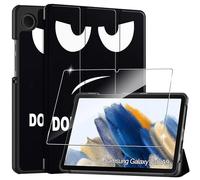 Funda para Samsung Galaxy Tab A9 2023 8.7 Inches+1 Pack Cristal Vidrio Templado,con Función Soporte,Anti-Arañazos Protectora Case función-Don't Touch