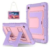 Funda para Samsung Galaxy Tab A9 Plus de 11 pulgadas 2023, SM-X210/SM-X216, resistente y resistente, triple capa de protección militar, a prueba de golpes, soporte grande, soporte para lápices, correa