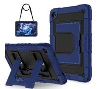 Funda para Samsung Galaxy Tab A9 Plus de 11 pulgadas 2023, SM-X210/SM-X216, resistente y resistente, triple capa de protección militar, a prueba de golpes, soporte grande, soporte para lápices, correa