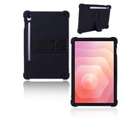 Funda para Samsung Galaxy Tab S10 Lite Tablet 10.9 Pulgadas 2025 Última yystao Niños Suave Silicona Funda Compatible con Samsung Galaxy Tab S10 Lite, Soporte Ajustable (Negro)
