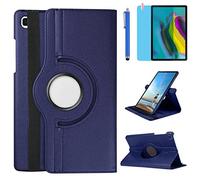 Funda para Samsung Galaxy Tab S6 Lite 10.4 2020 Casos (SM-P610 P613 P615 P619),360 Rotación Soporte Protección Cubrir Inteligente Case,Tener bolígrafo,Película Protectora (Blue)