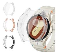 Funda para Samsung Galaxy Watch 7 Funda Protectora 40mm,3 Piezas Funda TPU para Funda Samsung Galaxy Watch7 40mm para Mujeres y Hombres,Accesorios para Galaxy Watch7,Funda Protectora para Smartwatch7