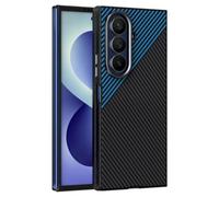 Funda para Samsung Galaxy Z Fold8 Ultra 5G, aspecto de carbono, protección | Funda magnética, protección de cámara, efecto carbono, parte trasera antigolpes