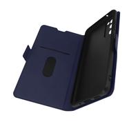 Funda para Samsung S20 FE Soporte de video Tarjetero Doble Lengüeta Azul
