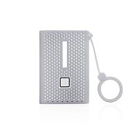 Funda para Samsung - T7 Portable SSD,Fundas de Silicona Protectora de Viaje para Unidades de Estado sólido externas (Plata)