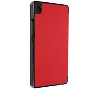 Funda para Samsung Tab A9 Plus Solapa Soporte Teclado Rojo