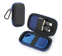 Funda para SanDisk Portable/Extreme/Extreme Pro 1TB 2TB 4TB 500GB SSD Portátil Disco Duro Viaje Estuche, Bolsa Protectora