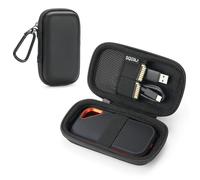 Funda para SanDisk Portable/Extreme/Extreme Pro 1TB 2TB 4TB 500GB SSD Portátil Disco Duro Viaje Estuche, Bolsa Protectora