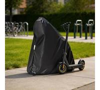 Funda para scooter eléctrico con tira reflectante nocturna resistente al desgarro, material Oxford borde elástico y bolsa de almacenamiento portátil (119 x 94 cm)