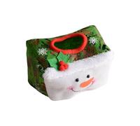 Funda para servilletas navideñas que ahorra espacio, cubierta no tejida texturizada para sala de estar de temporada y configuración de fiesta, festival, cubierta de pañuelos de mesa