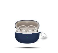Funda para Shokz OpenDots 2/E320 Wireless Headphones,daunke Funda blanda de silicona suave con hebilla redonda, protección completa, azul