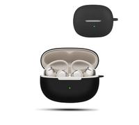 Funda para Shokz OpenDots 2/E320 Wireless Headphones,daunke Soft Silicona, Funda de Silicona Suave Funda para la Piel con Hebilla Redonda, Protección Completa, Negro