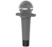 Funda para SHURE SM58 BLK Special Edition/No Switch Version, Funda de Silicona para micrófono, Cubierta Protectora Antipolvo (Gris)