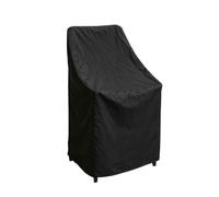 Funda para silla apilable 68x68xh120cm, resistente al agua y protección uv 30+