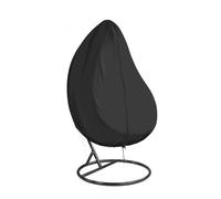 Funda para silla colgante de ratán de 190 cm de alto x 115 cm para una duradera tela Oxford recubierta de plata 210D resistente a la intemperie para columpios al aire libre y sillas de cáscara de