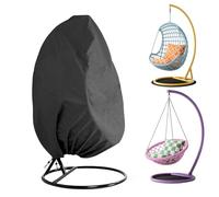 Funda para Silla Colgante,Funda para silla de huevo colgante,Funda para silla de huevo para exteriores,210D Oxford-Tela,190 x 110 cm,impermeable, resistente a los rayos UV