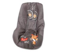 Funda para silla de Automóvil, Universal Grupos 0/1/2, Cubre arnés de regalo!!! (Lion)