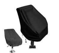 Funda para silla de exterior de poliuretano duradera de tela Oxford, impermeable, resistente a los rayos UV, resistente al polvo, elástica, cubierta protectora para muebles con borde, resistente a la