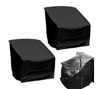 Funda para silla de exterior, funda para silla giratoria, 420D, resistente, 31 x 33 x 36 pulgadas, para patio, porche, playa, césped