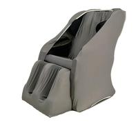 Funda para Silla de Masaje, Cubierta de Silla de Masaje de Cuerpo Completo con Reclinable de Gravedad Cero Lavable a Máquina - ¡Ideal Protector de Sillón,Gris,Package 4