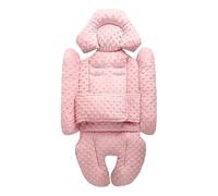 Funda para silla de paseo - Funda para asiento de coche | Soporte para la cabeza y el cuerpo del bebé | cojín con inserto para reposacabezas para asiento de coche Bambi